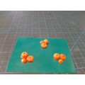 HO Scale Pumpkins (pack of 9)