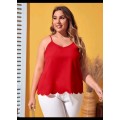 Stunning Red Top: 3XL ( More items in stock)