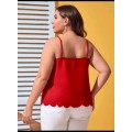 Stunning Red Top: 3XL ( More items in stock)