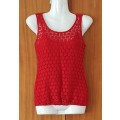 Lovely Red Bubble Top from Truworths