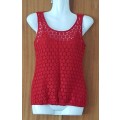 Lovely Red Bubble Top from Truworths