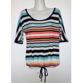 Striped 1/2 Sleeve Top from Truworths