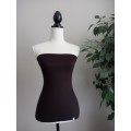 Dark Brown Boobtube Top from LTD