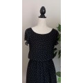 Beautiful Black Polka-Dot Dress from Edgars
