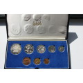 1978 SHORT PROOF SET - R1 TO 1/2 C - 8 COINS