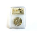1967 ENGLISH SILVER PROTEA ONE RAND - GRADED MS64 - EXCLLENT TO COMPLIMENT ANY COLLECTION
