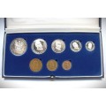1982 Short Proof Set. Very Low Mintage 4,900 - R1 to 1/2 Cent