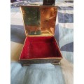 Antique / Vintage  Trinket Box Marked FOREIGN