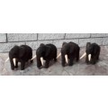 Tiny Elephants - wood (+free shipping)