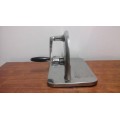 TERRIFIC VINTAGE MANUAL PINEWARE BREAD SLICER. AWESOME & FUNCTIONAL!
