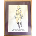 Set of illustrations of soldiers in military regalia - 2nd Anglo Boer War and Zulu War