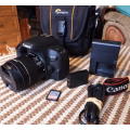 Canon 800D with 18-55 STM lens and bag etc, photos show exact item on sale.