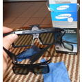 samsung 3D glasses, photos show exact items on sale, 2 for sale, 1 bid for both.