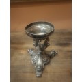 ANTIQUE PEWTER STAND