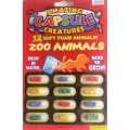 Amazing Capsule Creatures - ZOO ANIMALS - Just add water - 12 Animal Collection