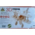 3D WOODEN DIY PLANE  - No tools required, great decorative item.