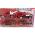 DIE CAST METAL - 4 Piece MIGHTY RESQUE - Great Christmas Gift Idea !