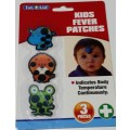 Kids Fever Patches - Indicates Body Temp Continuously for up to 48 Hours - 3 piece per pack