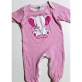 Super Cute Pink Baby Grow - Like New Condition