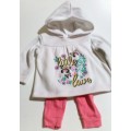Stunning Girls Tracksuit - In like new Condition - 6 to 12 Months