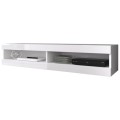 Floating Contemporary Wooden TV Cabinet with LED Lights  **R12999.00** LAST ONE