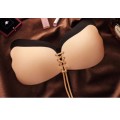 freebra Invisible bra silicone bra stick on push up bra material surface lace up#local stock#