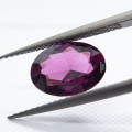 100% Natural 2.39ct Oval Purple Rhodolite Garnet - EGL CERTIFIED