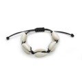 Adjustable Cowrie Shell Bracelet