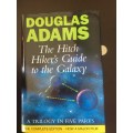 The Hitchhikers Guide to the Galaxy - Trilogy in 5 parts - Douglas Adams (hardcover)