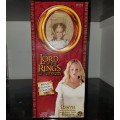 Lord of the Rings The Two Towers Eowyn Figure White Dress Toy Biz 2001