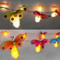 20 Butterfly Silk Cocoon String Lights