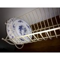 GORGEOUS VINTAGE STYLE METAL PLATE RACK/HOLDER - Perfect for the country kitchen!