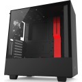 NZXT H500i ** GAMING PC CASE ** 2 NZXT FANS ** GLASS SIDE PANEL ** WARRANTY ** GOOD CONDITION **