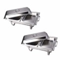 Stainless Steel 11 Liter Dual Tray Chafing Dish - Food Warmer