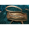 Stylish Snakeskin Pattern Handbag Great Condition