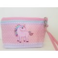 Unicorn Wristlet Bag - PINK