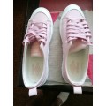 Ladies Pink Umbro Sneakers