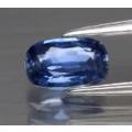 Natural Royal Blue sapphire,  1.04 Ct, VS Long Cushion, 7.0 x 4.5 mm)