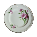 Pink Carnation 17.7 cm Bread and Butter Plate, Johnson Bros, Old English , C1942