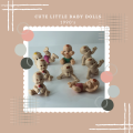 8 piece Miniature dolls Cute little miniatures, Mattel Magic Nursery Collectible Small Surprise