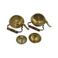 Beautiful Little Brass Antique Tea Pots