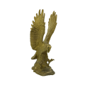 Brass Flying Eagle Sculpture - Feng Shui Decor, Vastu Remedy
