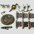 Assorted Vintage, and Art Nouveau Hardware Lot - Asian, French, Neo-Classical hardware