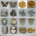 Job Lot of 40+ Vintage Costume Jewelry Brooches Collection