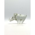 Ngwenya Glass Warthog Ornament: Small Glass Collectible from Swaziland