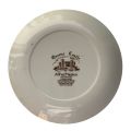 Dinner Plate: Alfred Meakin Staffordshire England `Queens Castle` c.1945