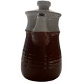 Retro Stoneware J & G Meakin England 22cm Tall Coffee Pot - 1960s-1970s Embossed Design