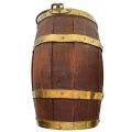 English Oak Barrel Bucket: An Antique Vessel
