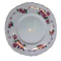 Vintage Cottage Core Collection: 15-Piece Rustic Antique Shabby Chic China Set with Plate Hangers