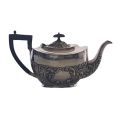 Antique CBT&Co EPNS Electro Plated Nickel Silver Tea Pot - Exquisite Cameo Foliate Design